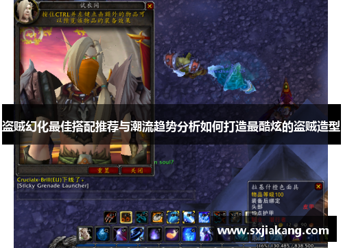 盗贼幻化最佳搭配推荐与潮流趋势分析如何打造最酷炫的盗贼造型